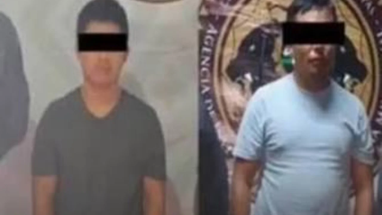 Foto de los supuesto detenidos relacionados al caso de los campesinos de Sabanilla, Chiapas 