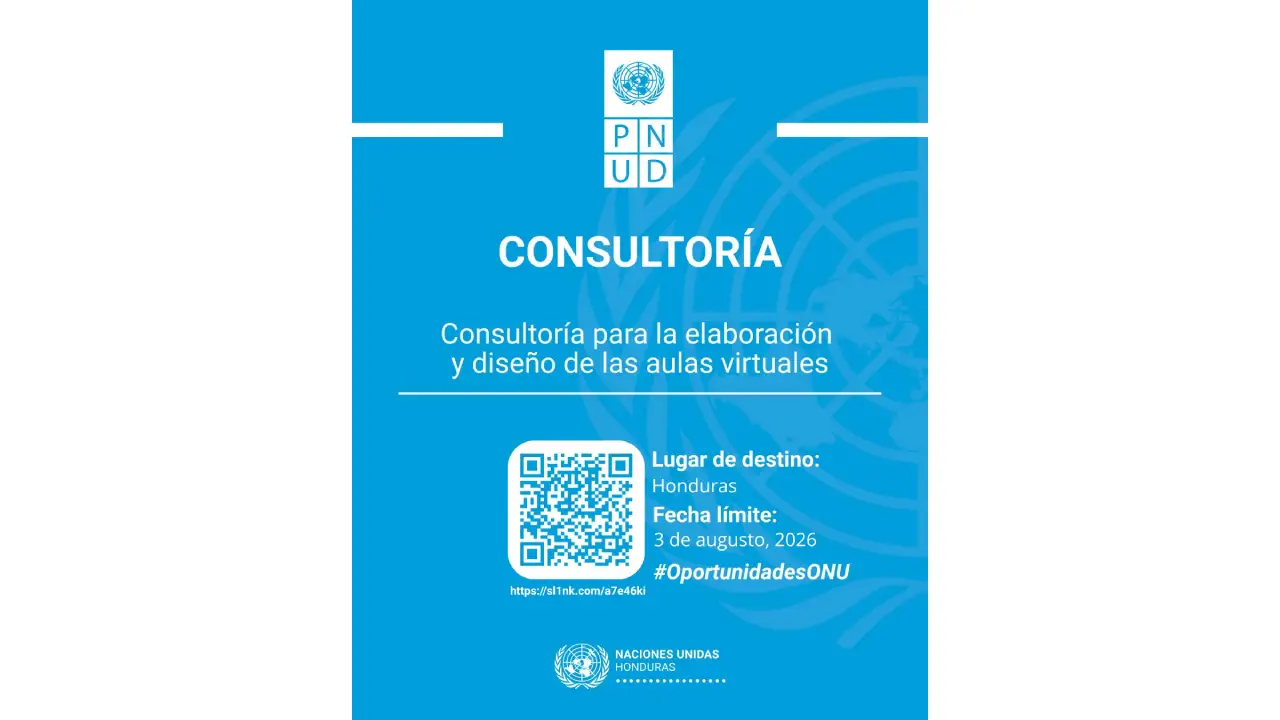 Requisitos para aplicar a la consultoría para diseño de aulas virtuales.