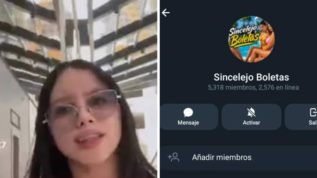 Foto de Dani Barragán, víctima de las filtraciones del grupo de Sincelejo Boletas