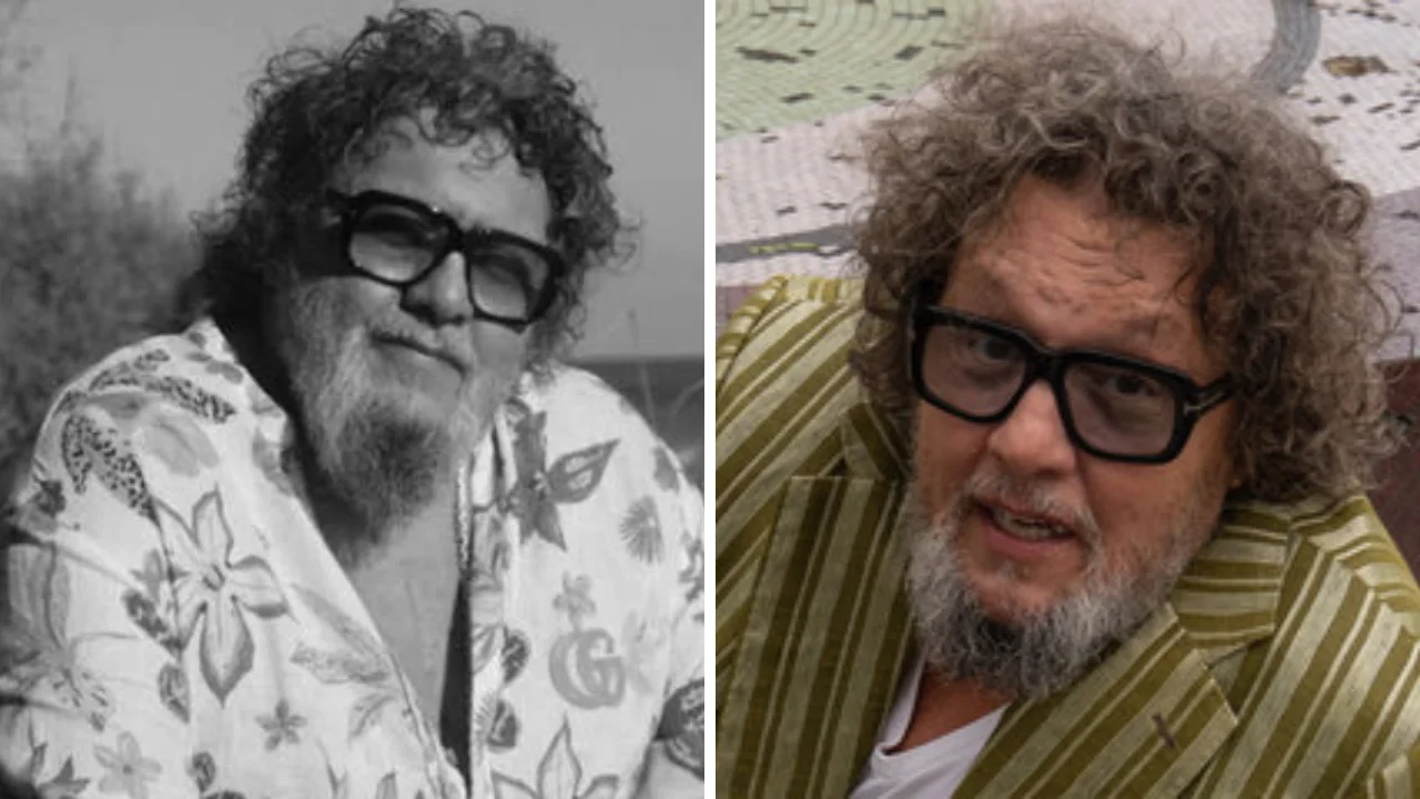 Collage de fotos del publicista Ramiro Agulla