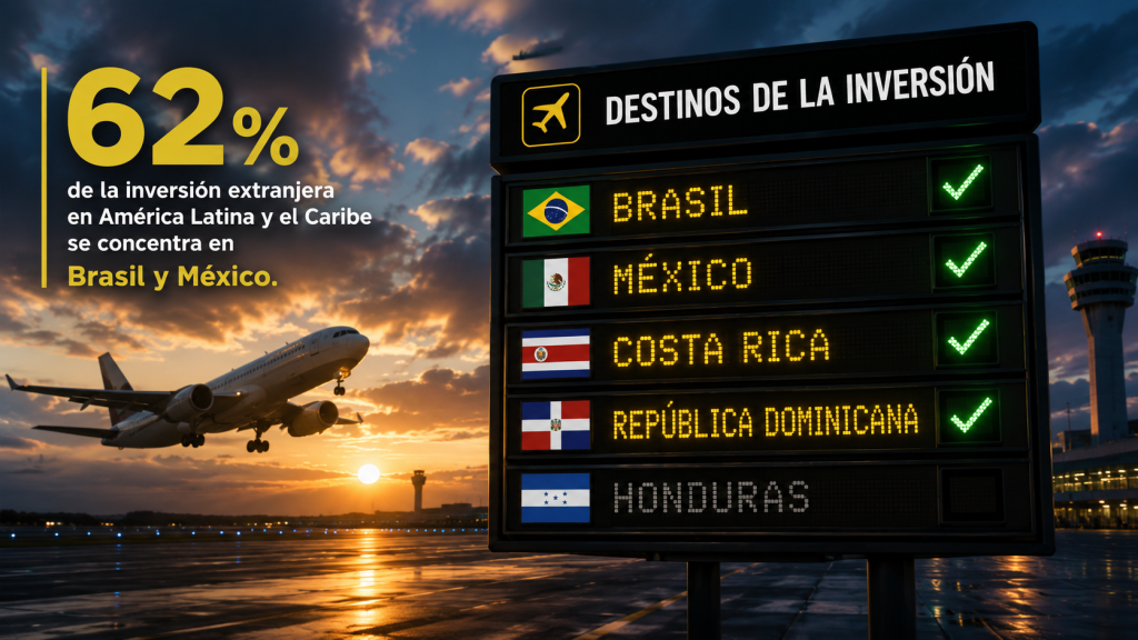 Destinos de la inversión