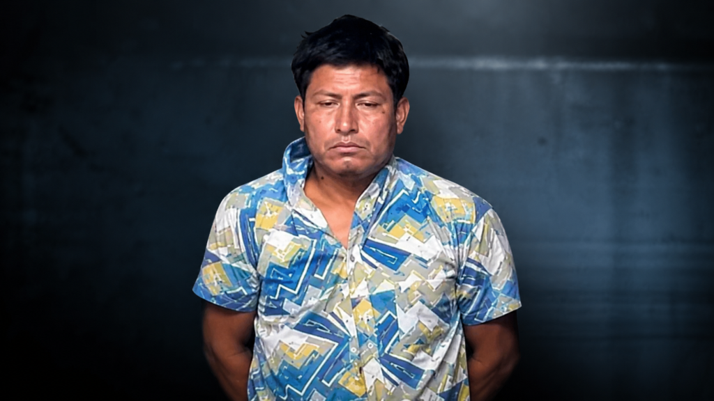 El detenido en el caso