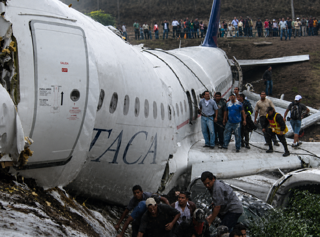 accidente aéreo
