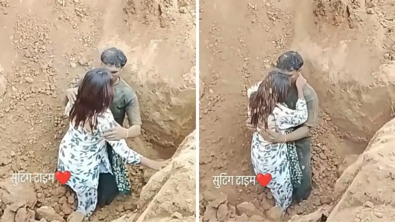 Pareja se entierra viva por amor