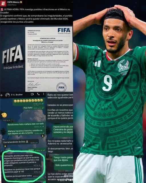 Es verdad que se va a repetir el partido de Ecuador vs. México