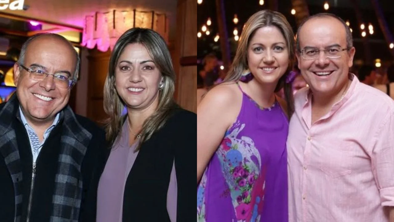 Ricardo Orrego y su esposa Lorena Ocampo.
