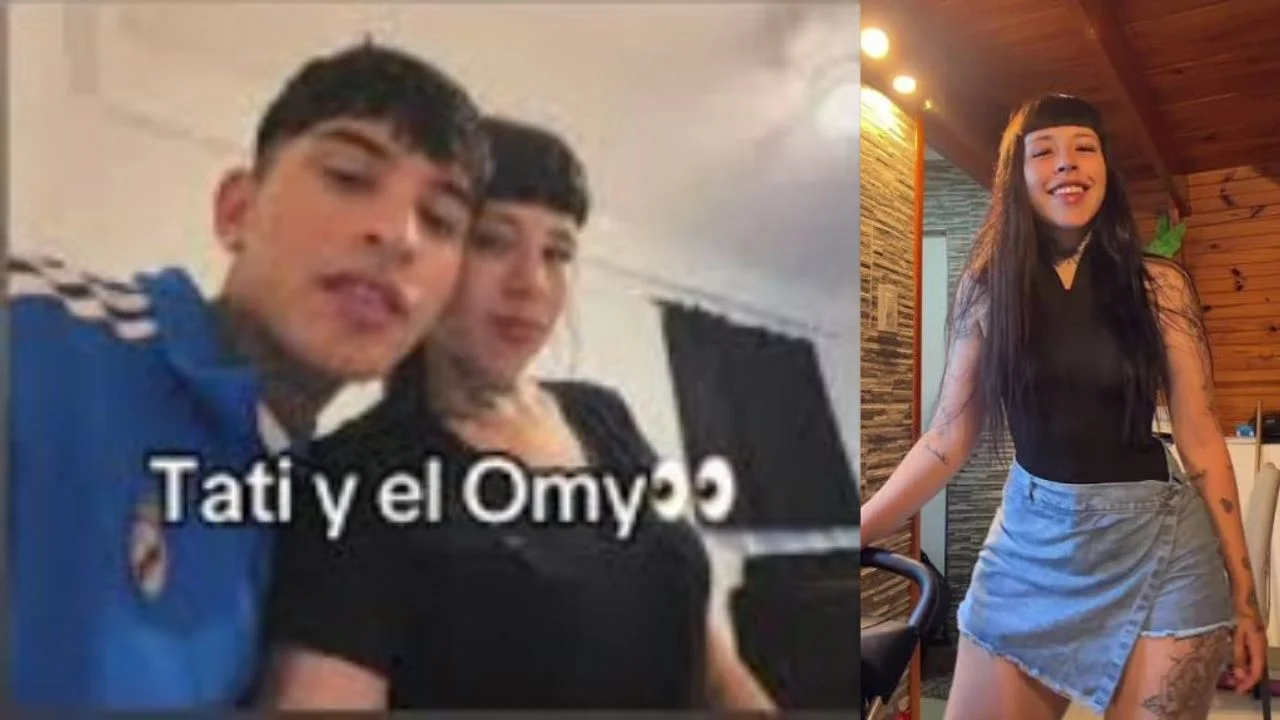 Fotografías de Tati del Matto y Omar después de la filtración en Telegram.