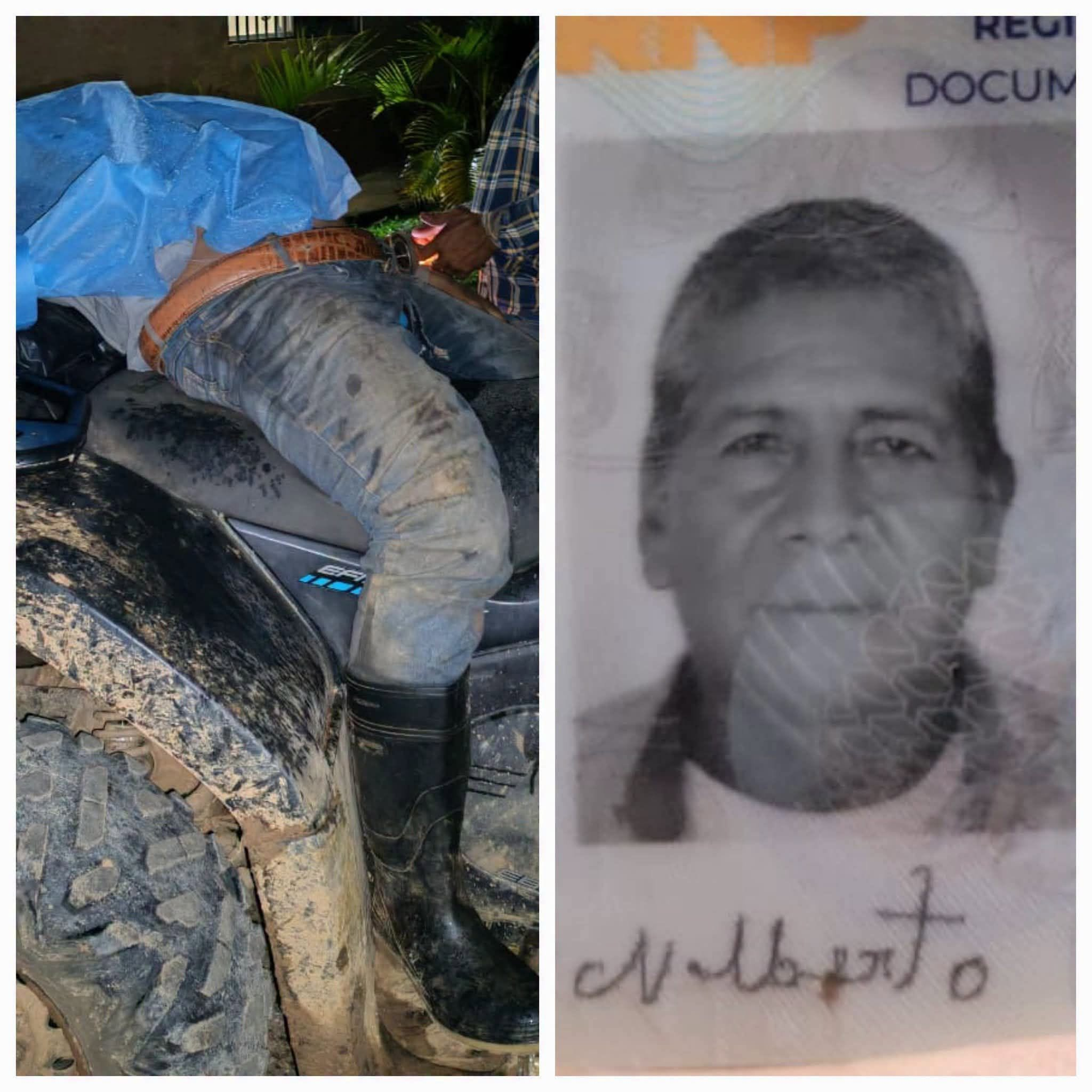 Norberto Ramos, hombre que murió tras mordedura de serpiente en Olancho