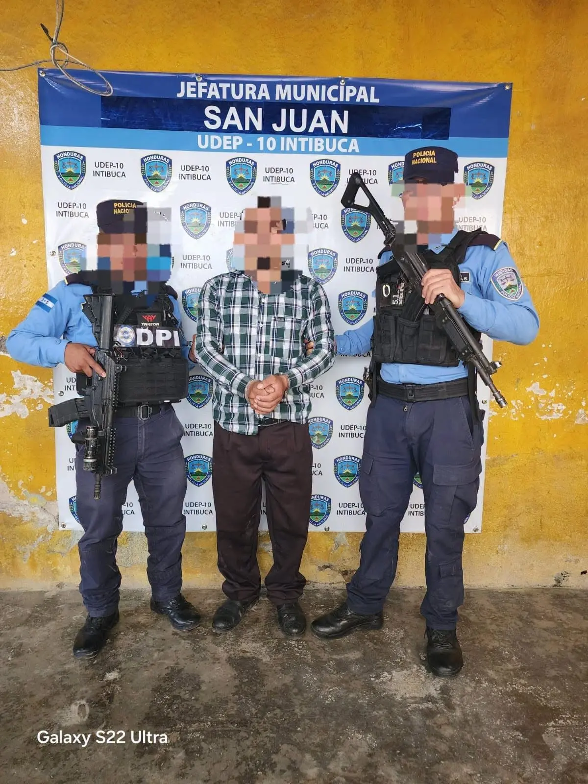 Hombre detenido