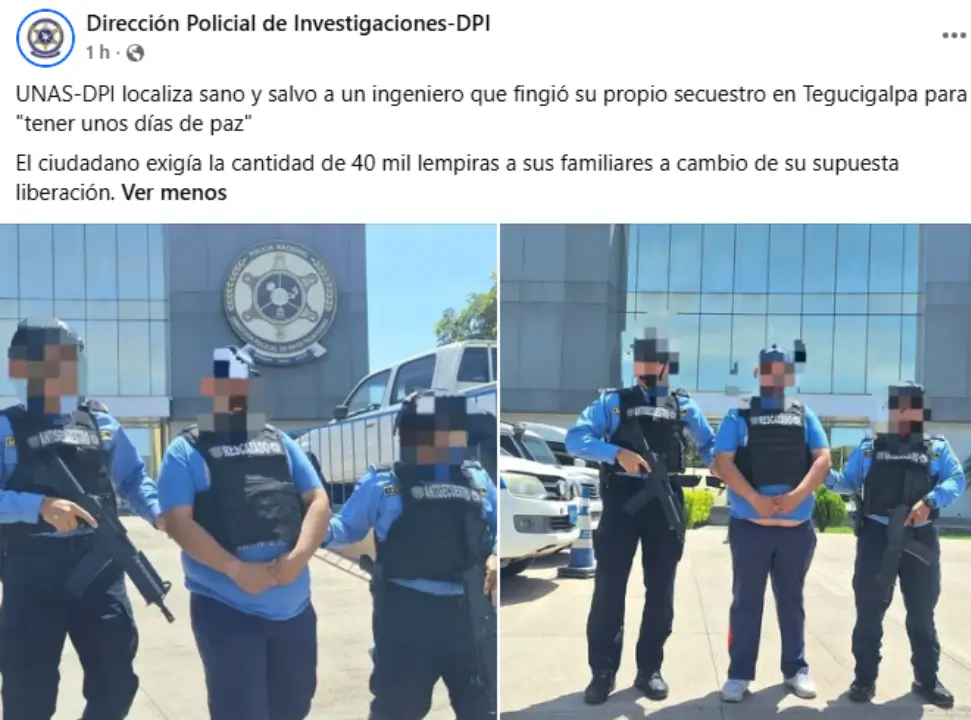 Ingeniero detenido