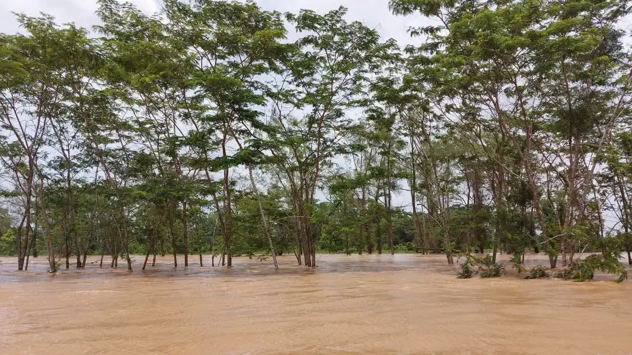 Inundaciones en Gracias a Dios