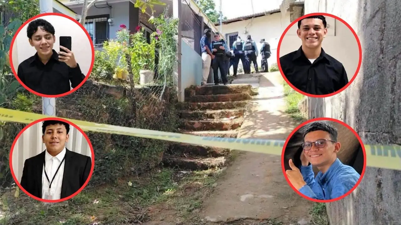 Cuatro primos asesinados en La Ceiba