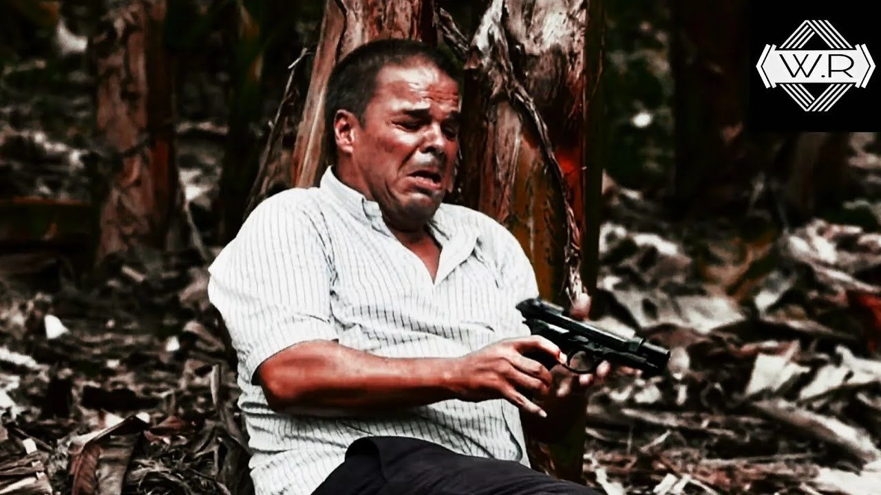 Juan Carlos Arango interpretando a Gustavo Ramírez, alias El Mariachi.
