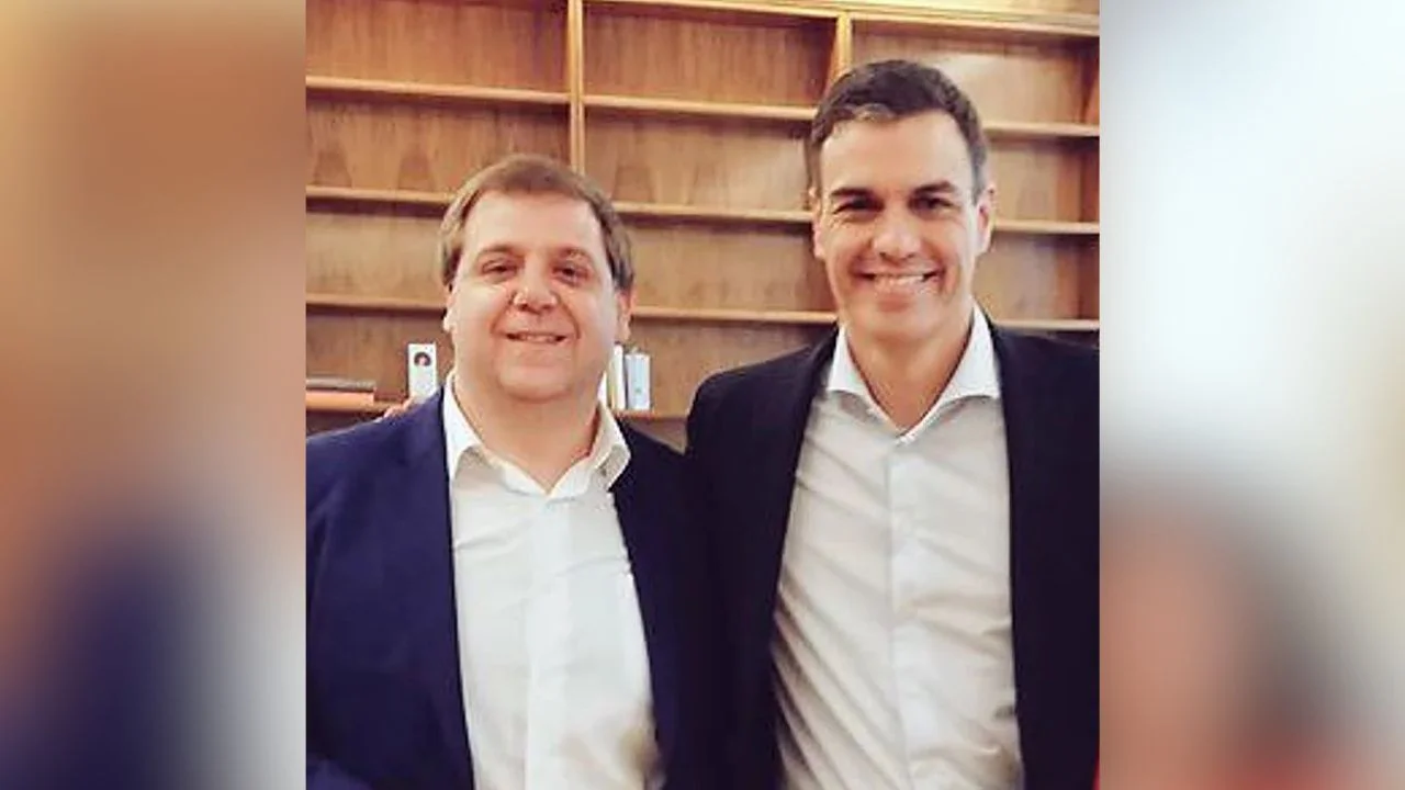 Juan Manuel Serrano y Pedro Sánchez