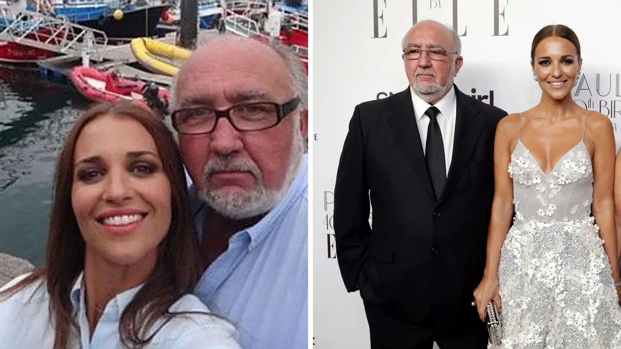 Foto de Luis Ángel Echevarría y su hija Paula Echeverría 