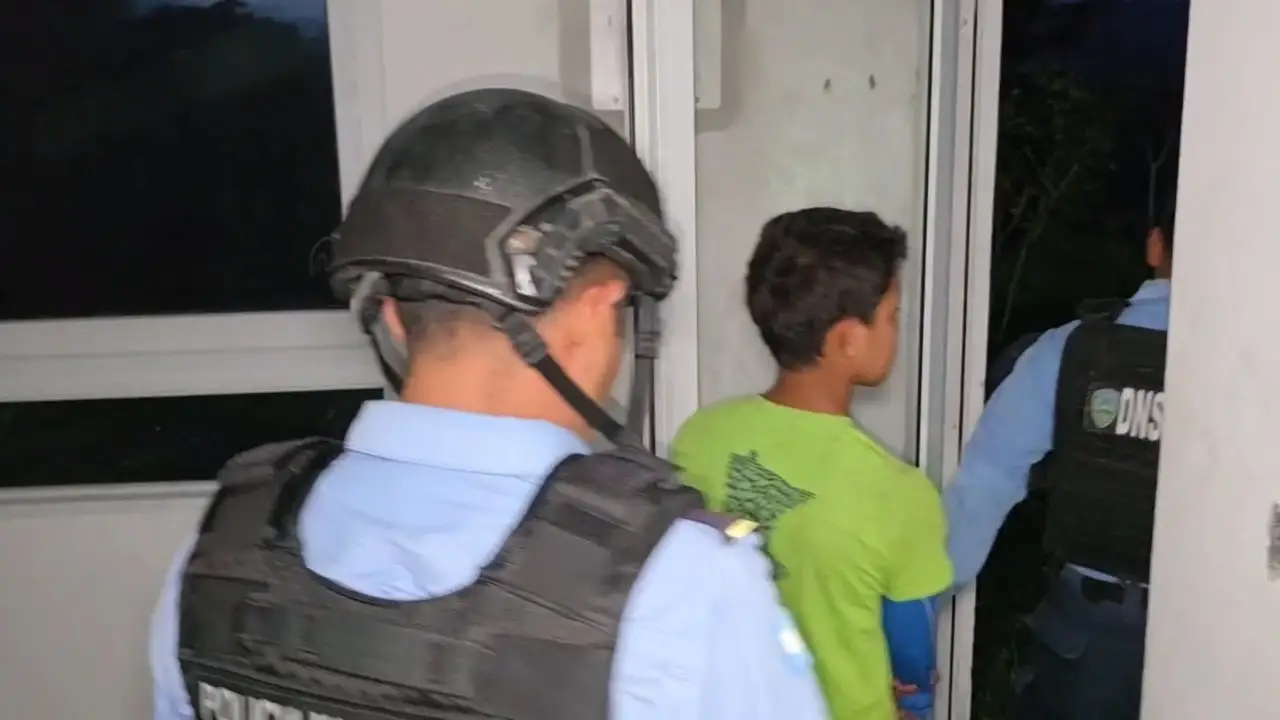 Menor detenido por robar Copán