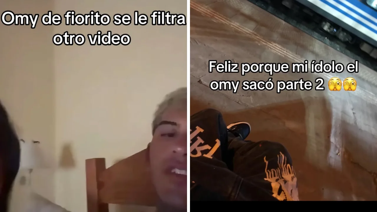 Foto del supuesto nuevo video filtrado de Omy de Fiorito 