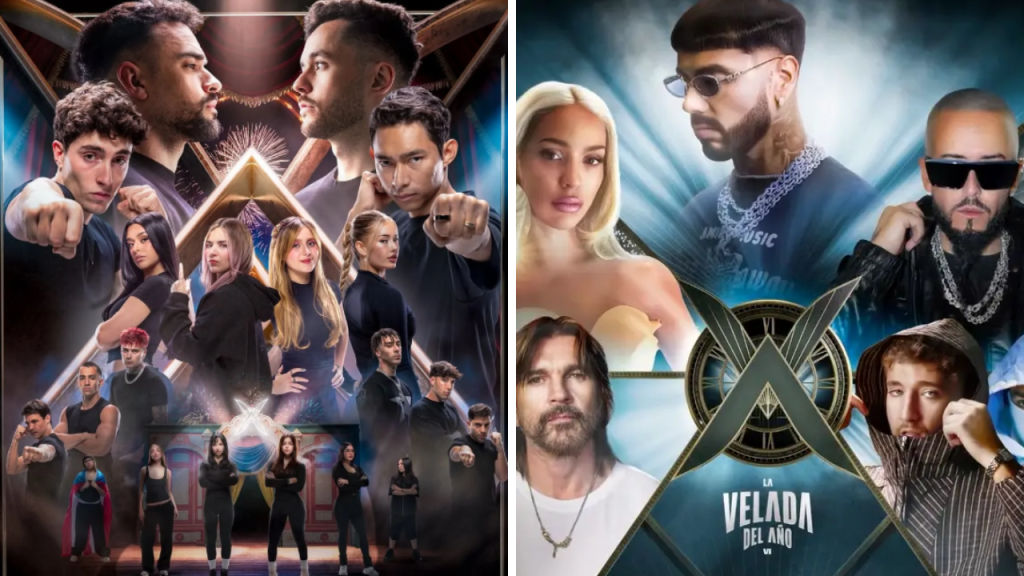 Collage de foto de los que van a pelear y cantar en la Velada del año 6