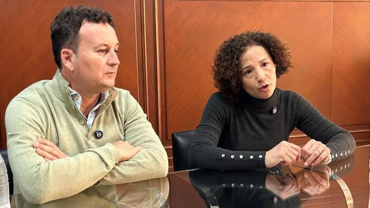 Zara Villar y José Manuel Peña, padres de Sandra Peña.