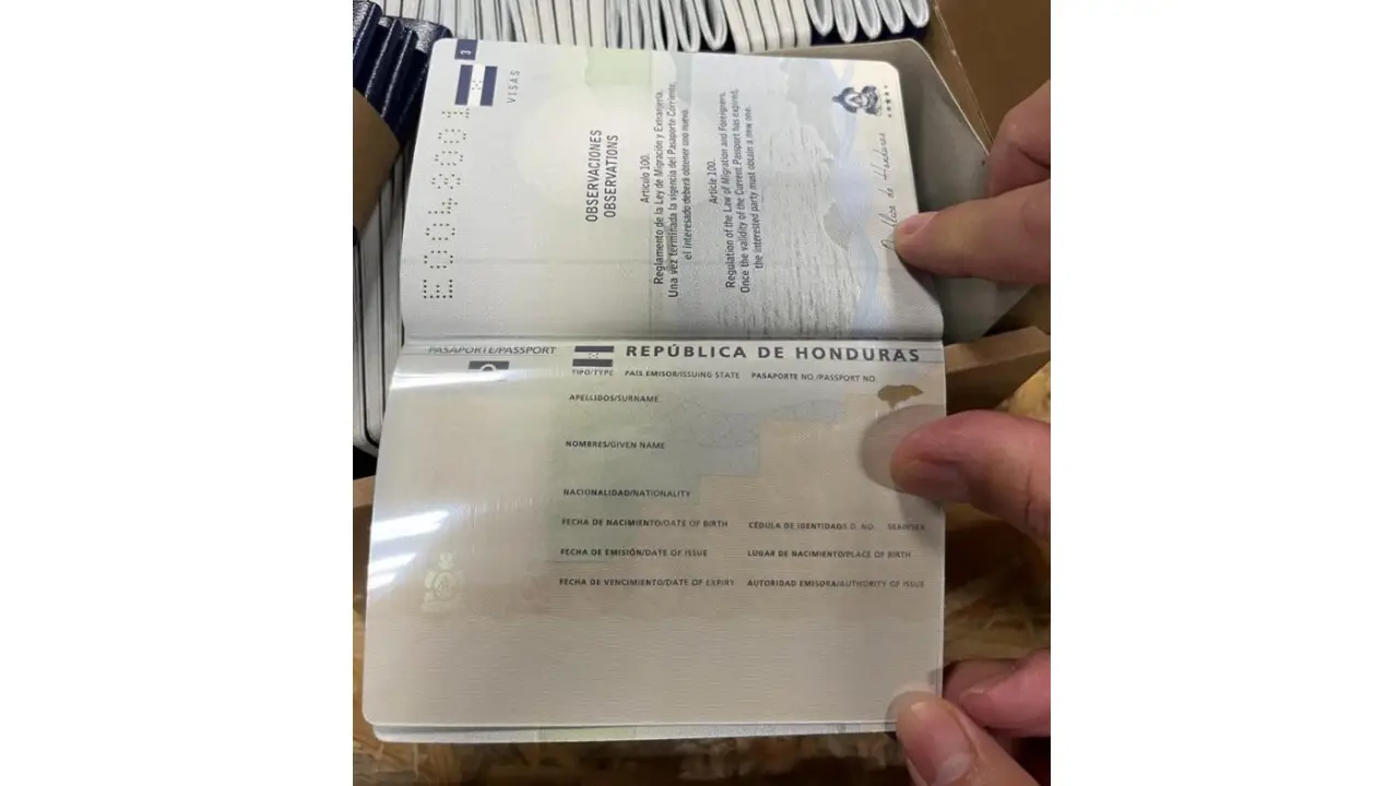 Imagen de referencia de pasaporte.