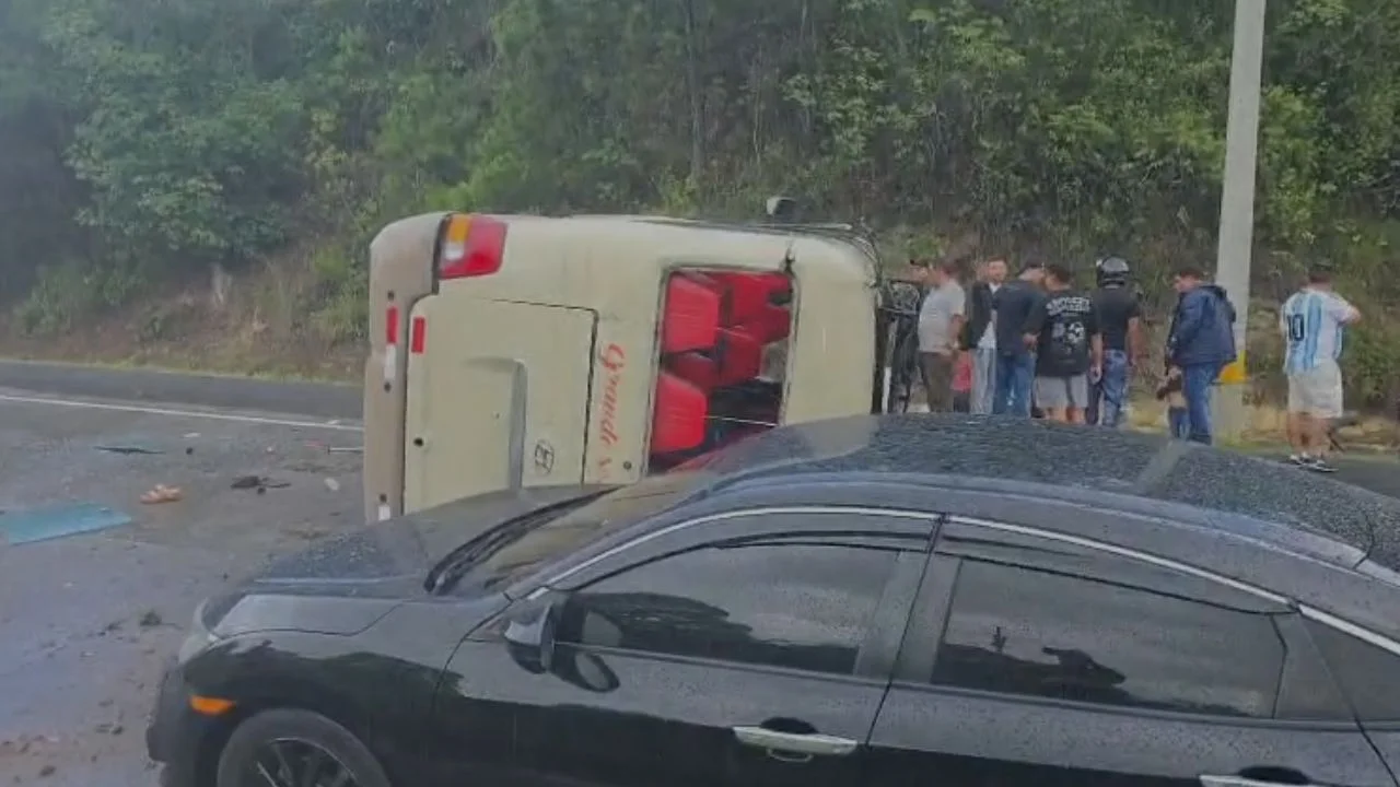 'Nos vas a matar': pasajera relata como sobrevivió de accidente de bus en la CA-5 Imagen de 'Nos vas a matar': pasajera relata como sobrevivió de accidente de bus en la CA-5