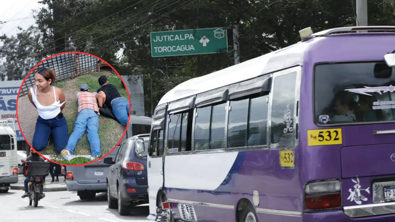 Extranjeros que asaltaban bus en la capital fueron detenidos y casi linchados