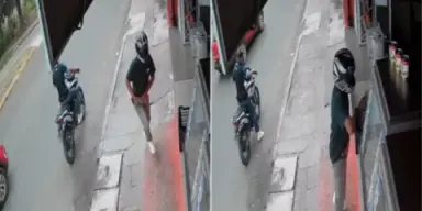 Imagen de Video capta a presuntos delincuentes tras denuncias de extorsión en El Hogar