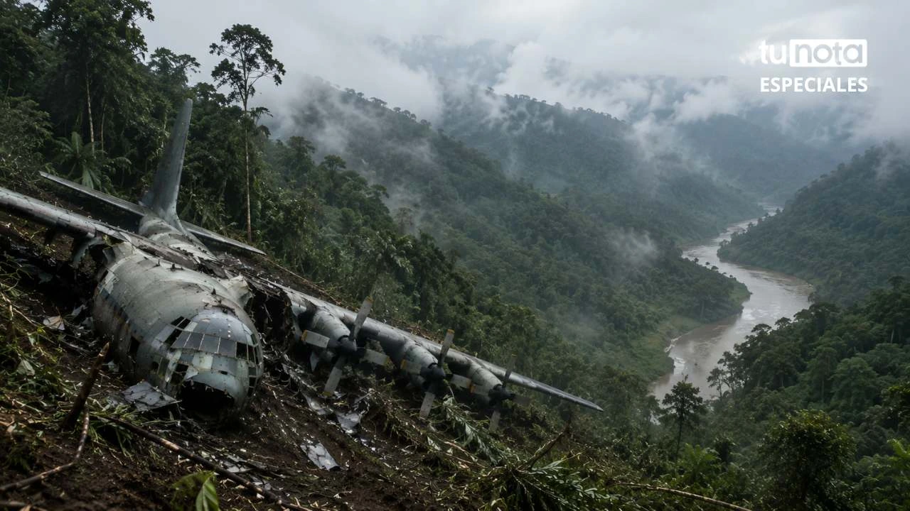 El avión Hércules cayó en La Mosquitia y Honduras perdió a 59 hombres Imagen de El avión Hércules cayó en La Mosquitia y Honduras perdió a 59 hombres