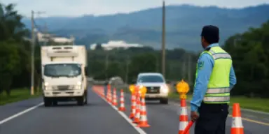Imagen de Brigadas viales ponen en la mira a conductores ebrios y transporte pesado