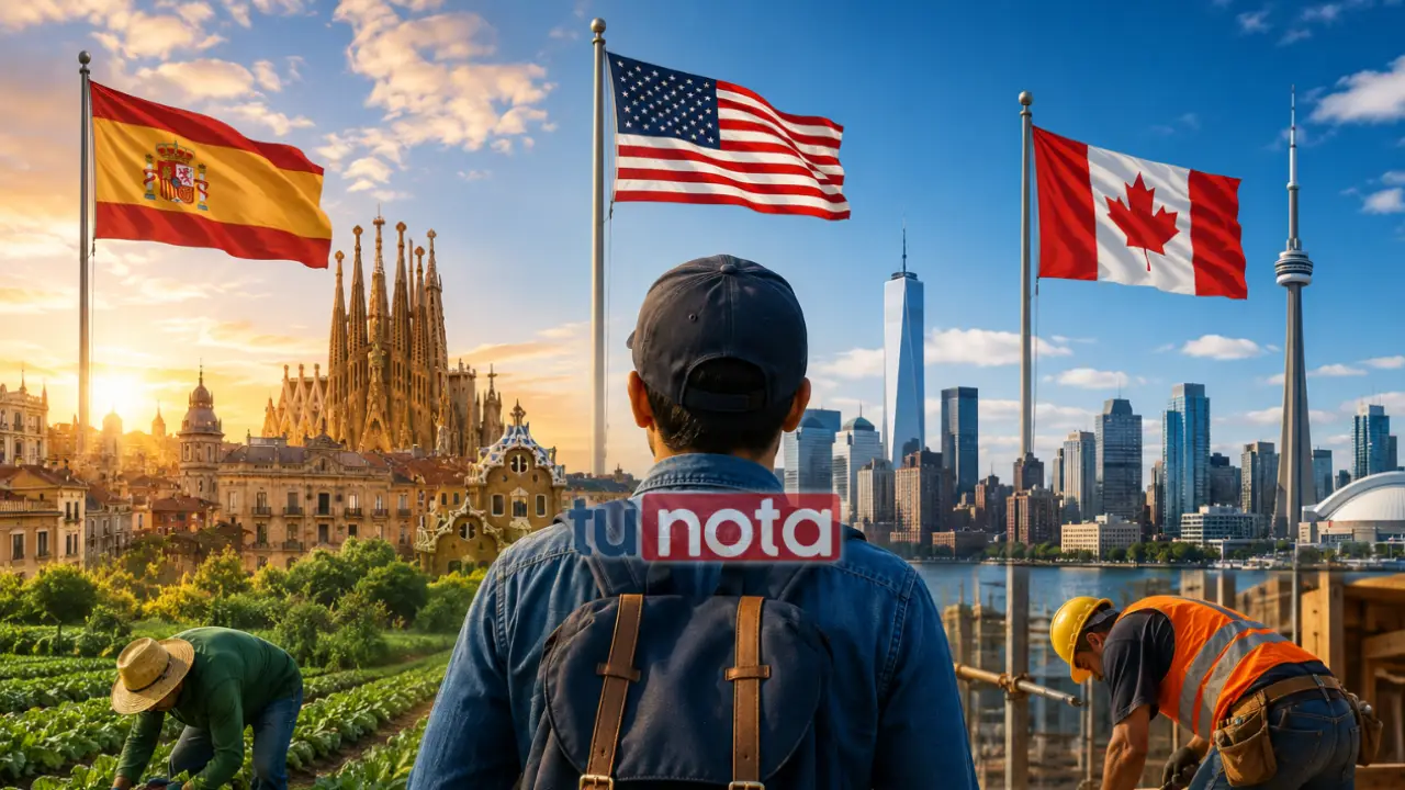 Fechas y requisitos para aplicar a empleos temporales en España, EE. UU. y Canadá Imagen de Fechas y requisitos para aplicar a empleos temporales en España, EE. UU. y Canadá