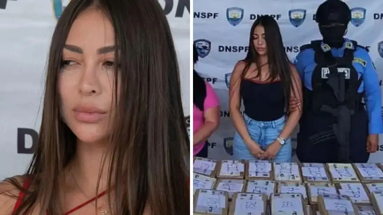 Imagen de '¿Cuánto es la fianza?' Hondureña detenida causa furor por su belleza