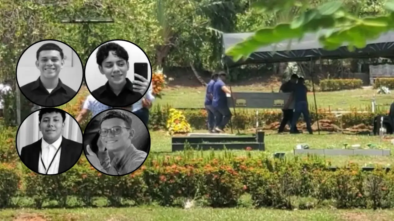 Dan el último adiós a primos asesinados en La Ceiba Imagen de Dan el último adiós a primos asesinados en La Ceiba
