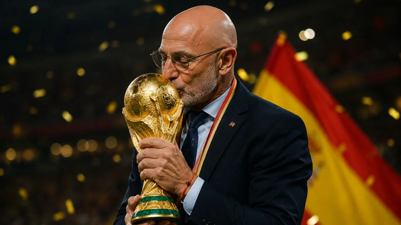 Luis de la Fuente, el DT más longevo en ganar un Mundial Imagen de Luis de la Fuente, el DT más longevo en ganar un Mundial