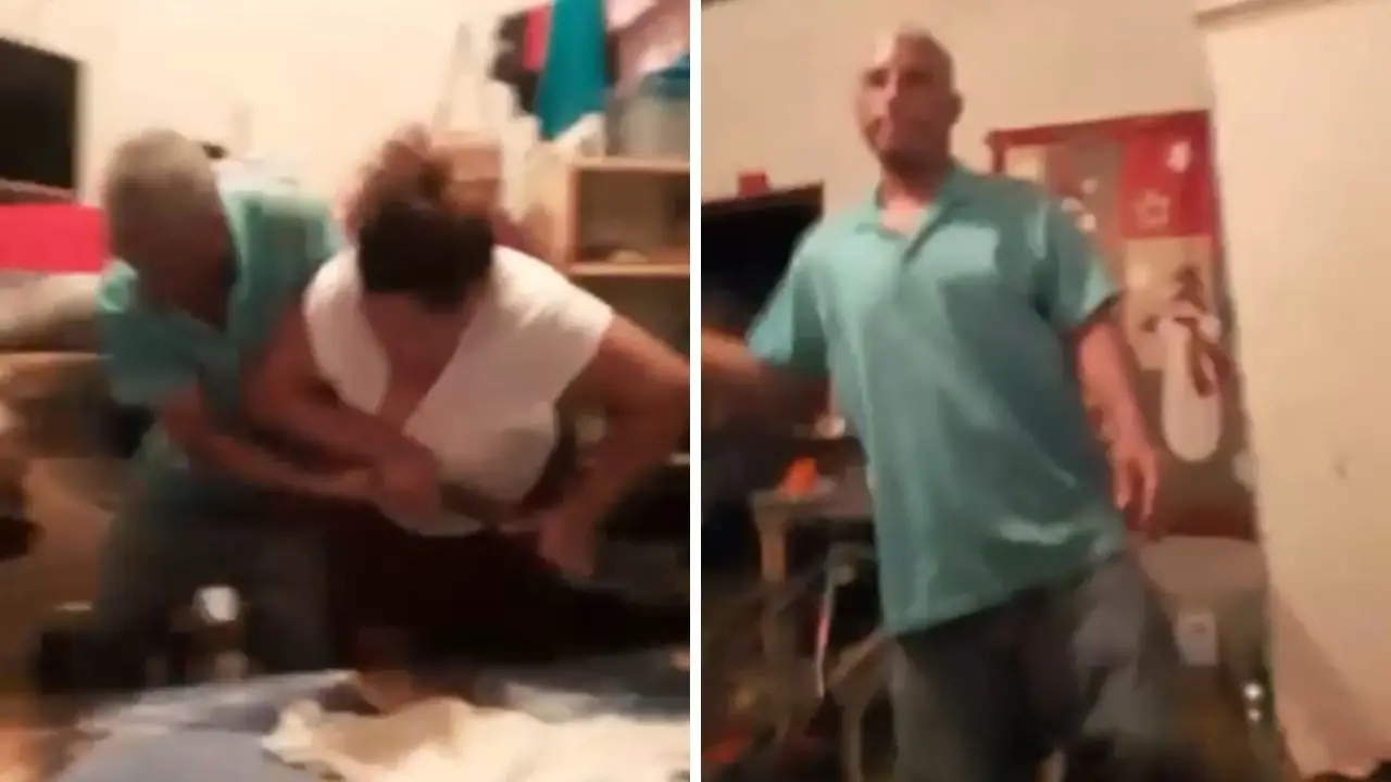 'Deja a mi mamá': mujer le quita el machete a hombre que la agredía frente a sus niños Imagen de 'Deja a mi mamá': mujer le quita el machete a hombre que la agredía frente a sus niños
