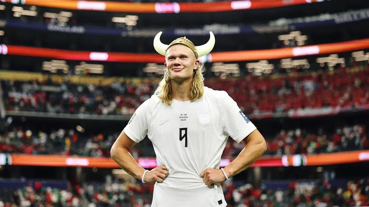 Imagen de Niño es llamado Erling Haaland y se vuelve viral en el Mundial