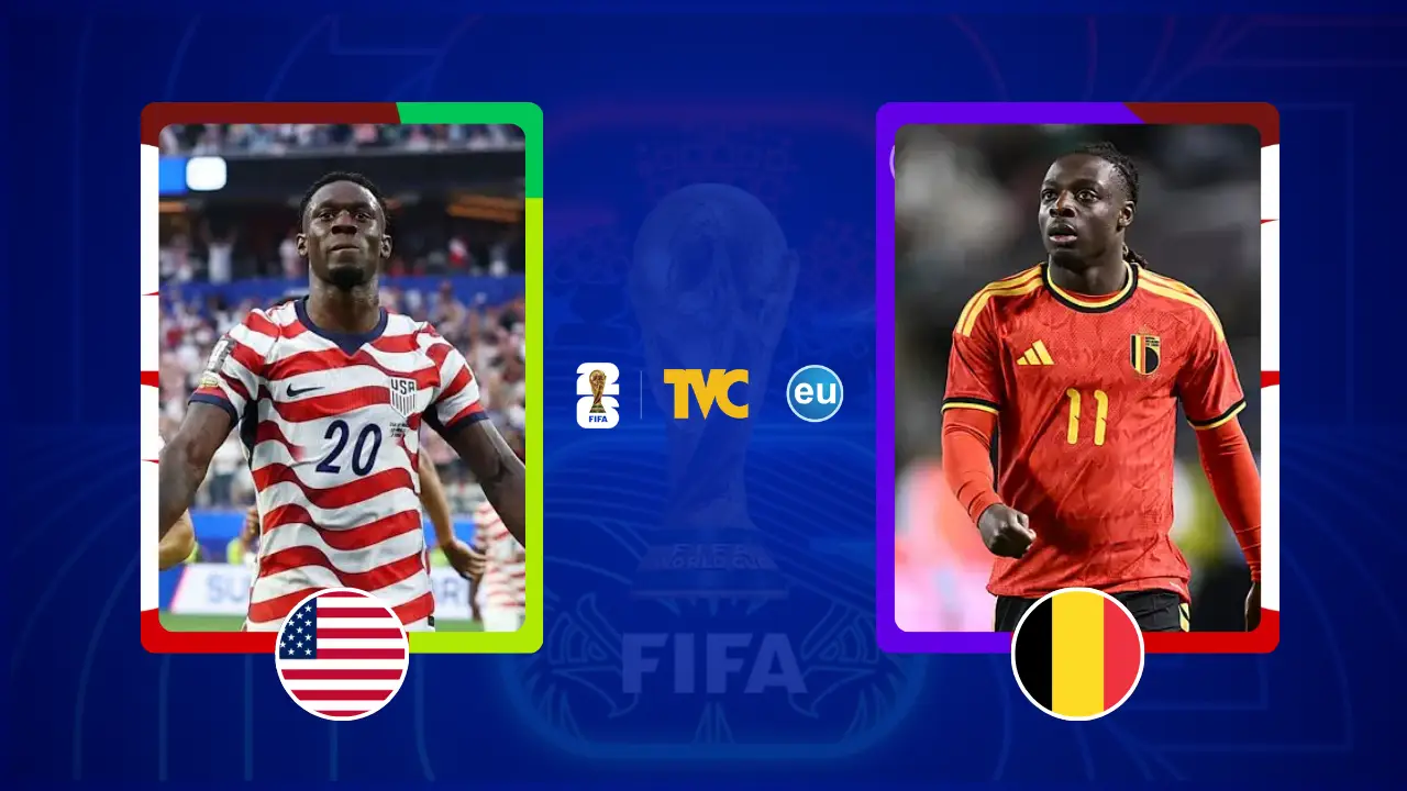 EE. UU. vs Bélgica por los octavos del Mundial 2026: hora y dónde ver partido EN VIVO Imagen de EE. UU. vs Bélgica por los octavos del Mundial 2026: hora y dónde ver partido EN VIVO