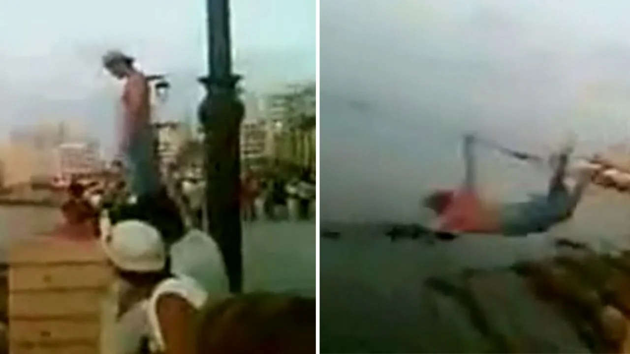 Imagen de Face split incident 2009 story original video: ¿Clip filtrado y cómo quedó la cara del buzo?