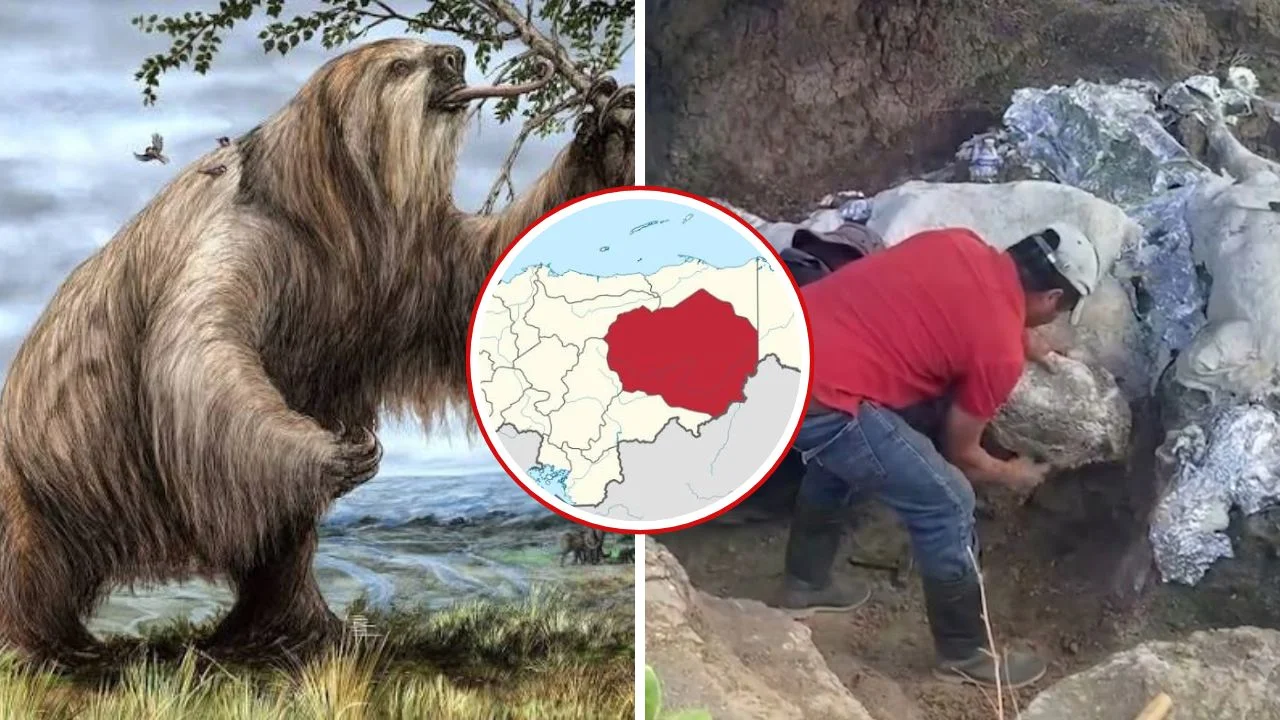 Imagen de Descubren el fósil de un perezoso gigante en nororiente de Honduras