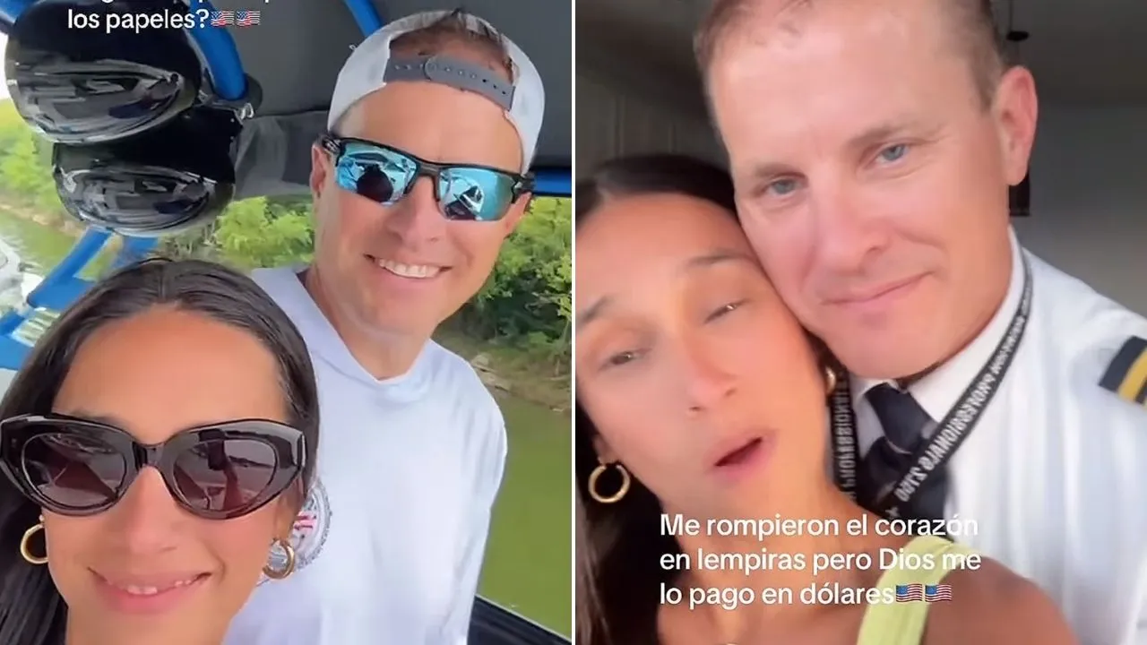 'Dios me lo pagó en dólares': hondureña presume a su esposo gringo Imagen de 'Dios me lo pagó en dólares': hondureña presume a su esposo gringo