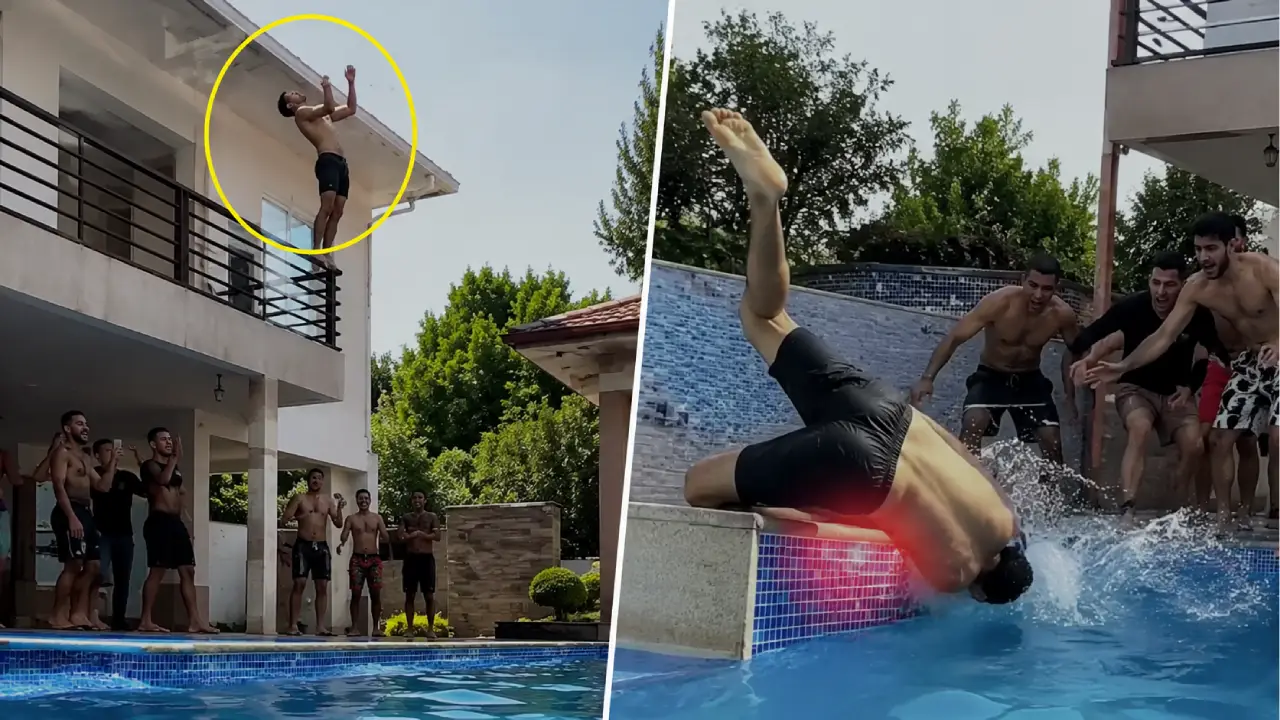 Imagen de ¡Por unos likes! Joven sufre terrible accidente al intentar una acrobacia extrema