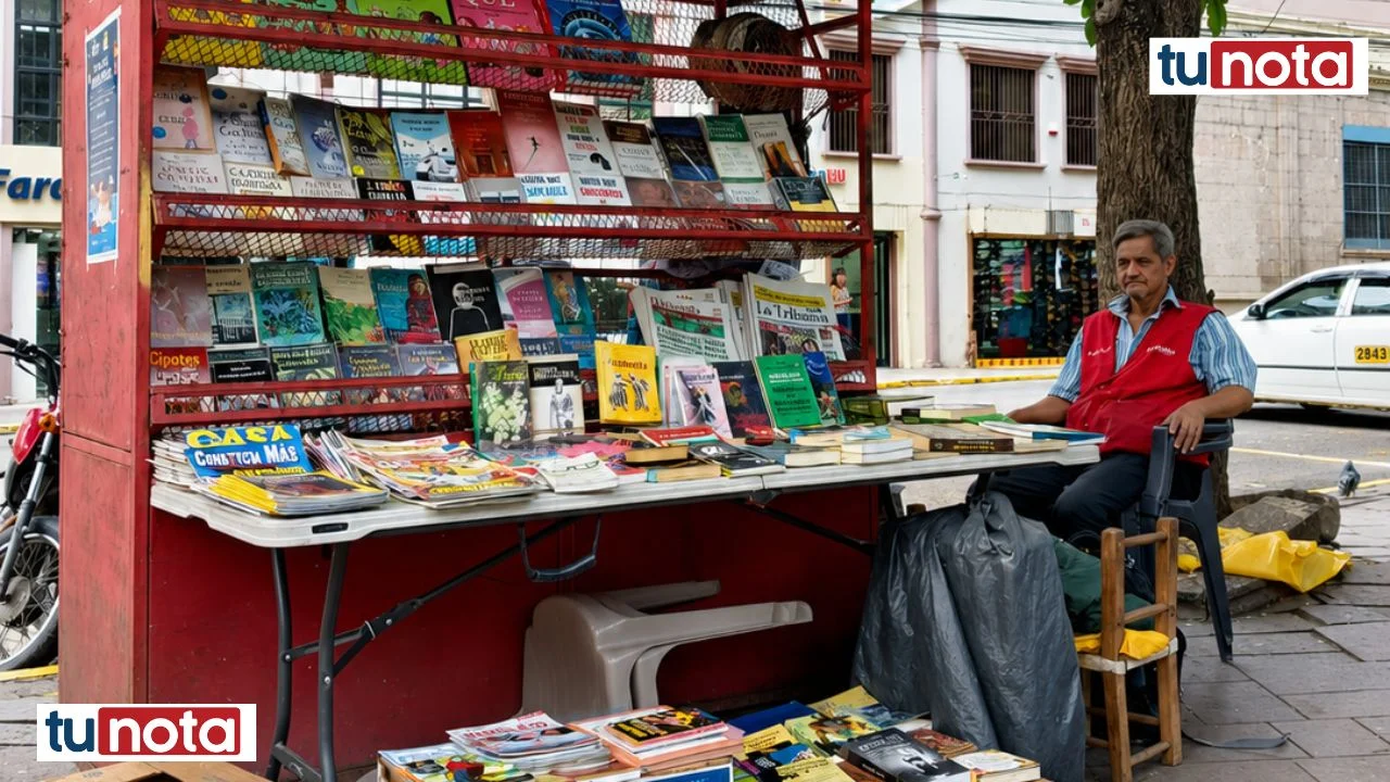 Imagen de Juan Arévalo: 'Llevo 60 años vendiendo libros en el centro de Tegucigalpa'