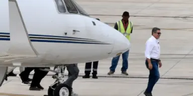 Imagen de Juan Orlando Hernández regresa a Honduras tras ser indultado en Estados Unidos