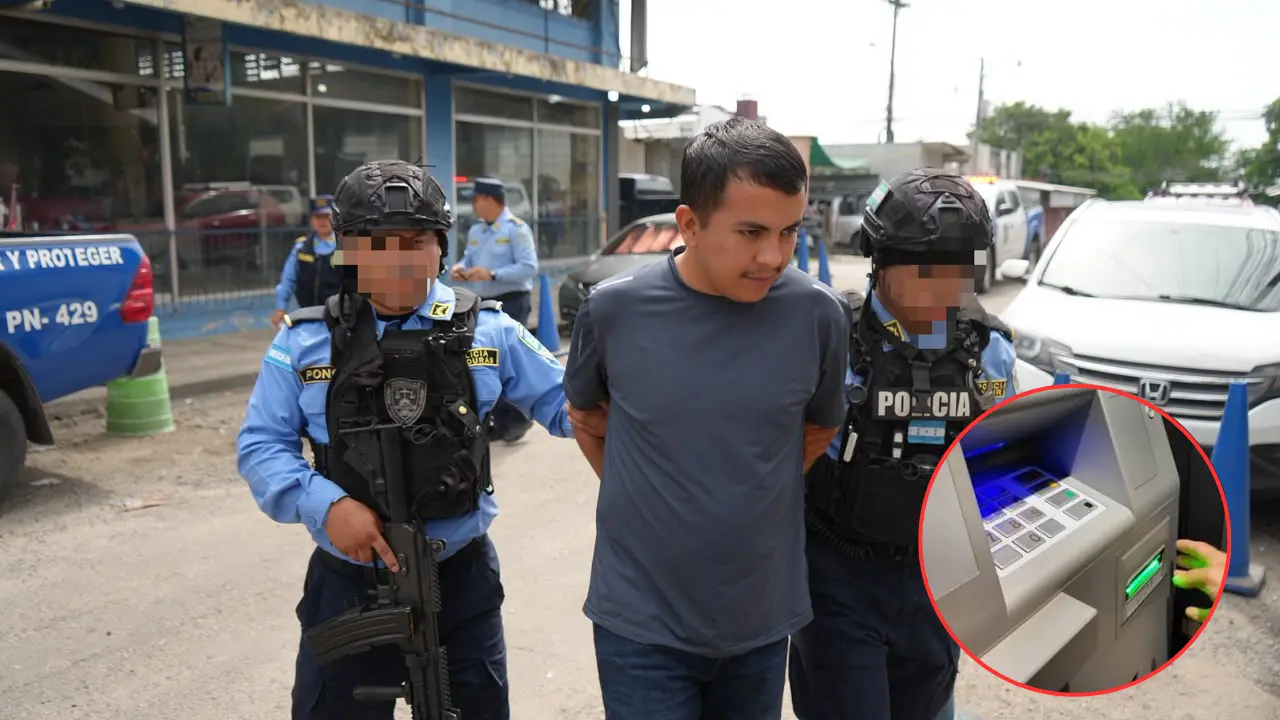 Imagen de ¿Quién es el mexicano que robó dinero de cajeros automáticos en San Pedro Sula?
