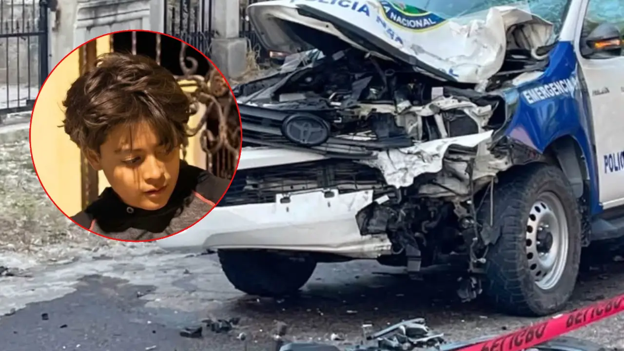 Motociclista de 15 años muere al chocar contra patrulla policial en Copán Imagen de Motociclista de 15 años muere al chocar contra patrulla policial en Copán