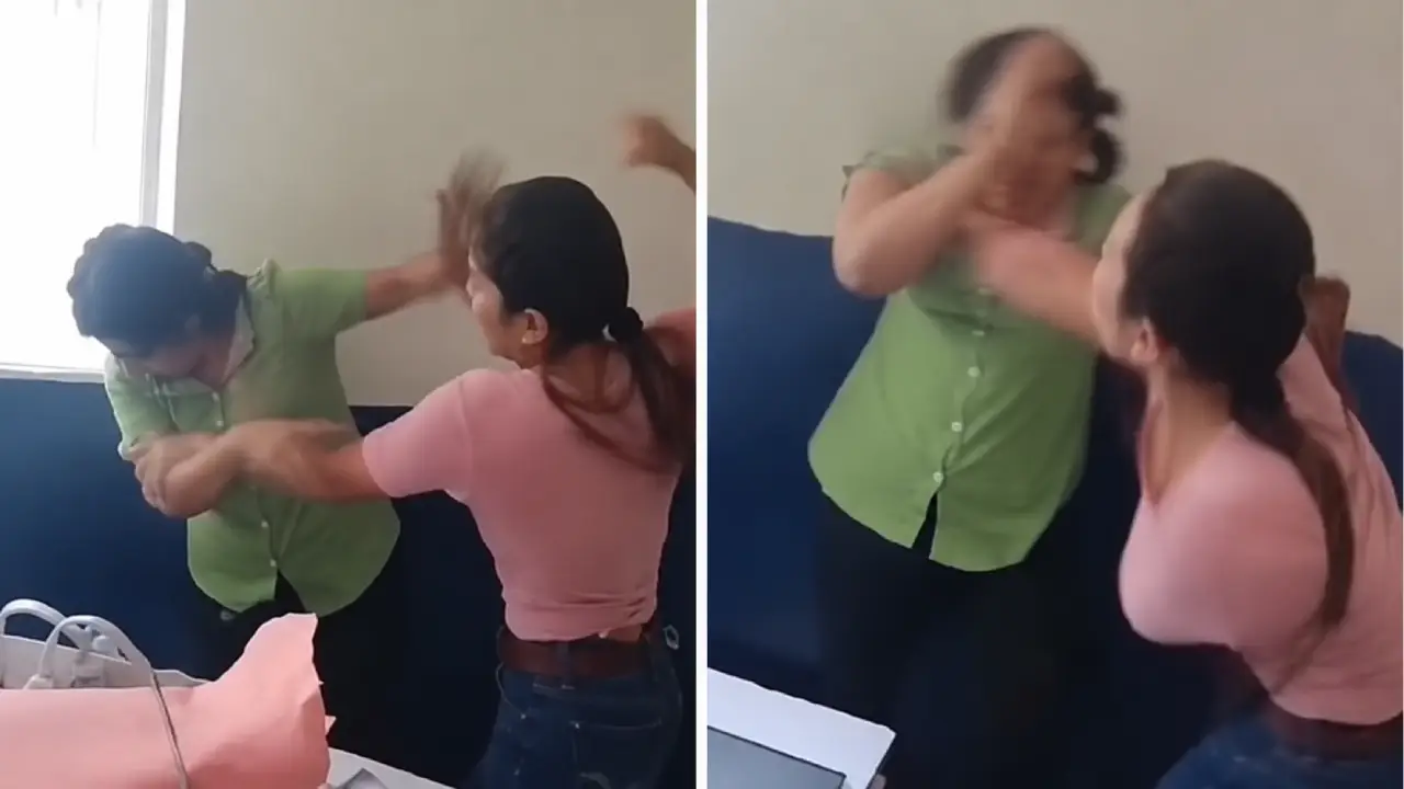 Imagen de Mujer agrede a maestra en plena clase: la acusó de tener un romance con su esposo