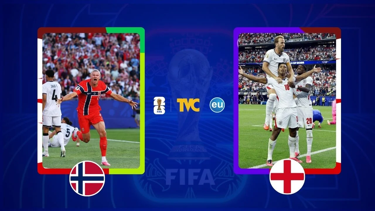 Noruega vs Inglaterra EN VIVO HOY: hora y alineaciones de los cuartos de final Mundial 2026 Imagen de Noruega vs Inglaterra EN VIVO HOY: hora y alineaciones de los cuartos de final Mundial 2026