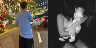 Imagen de 'Las amaré toda la vida': joven despide a su pareja y bebé tras incendio en SPS
