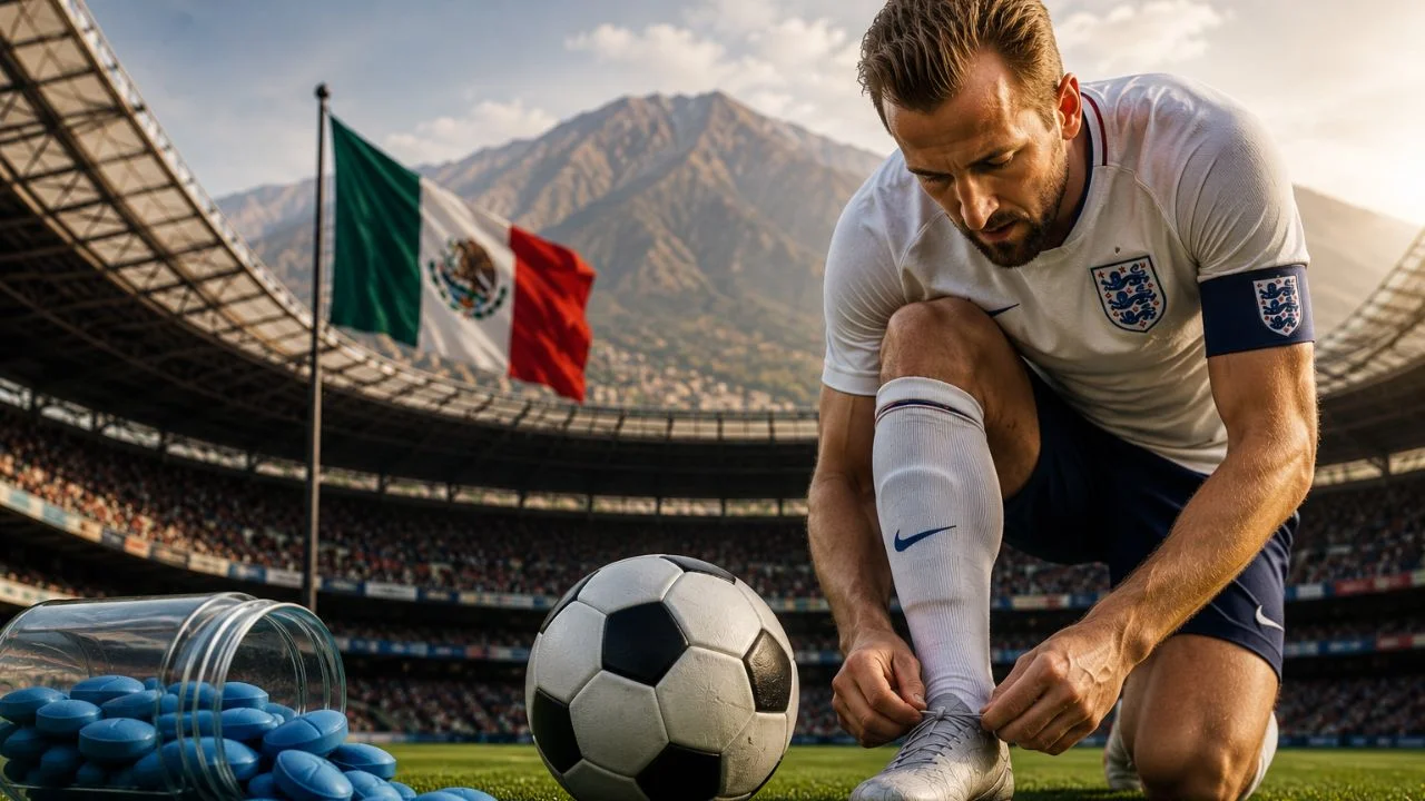 ¿Usarán Viagra los jugadores ingleses para combatir la altura de Ciudad de México? Imagen de ¿Usarán Viagra los jugadores ingleses para combatir la altura de Ciudad de México?