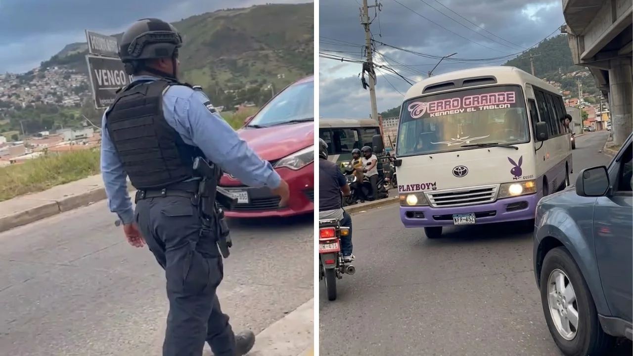 Imagen de 'Por vivo': Chofer de 'rapidito' es multado por conducir en contravía en la capital