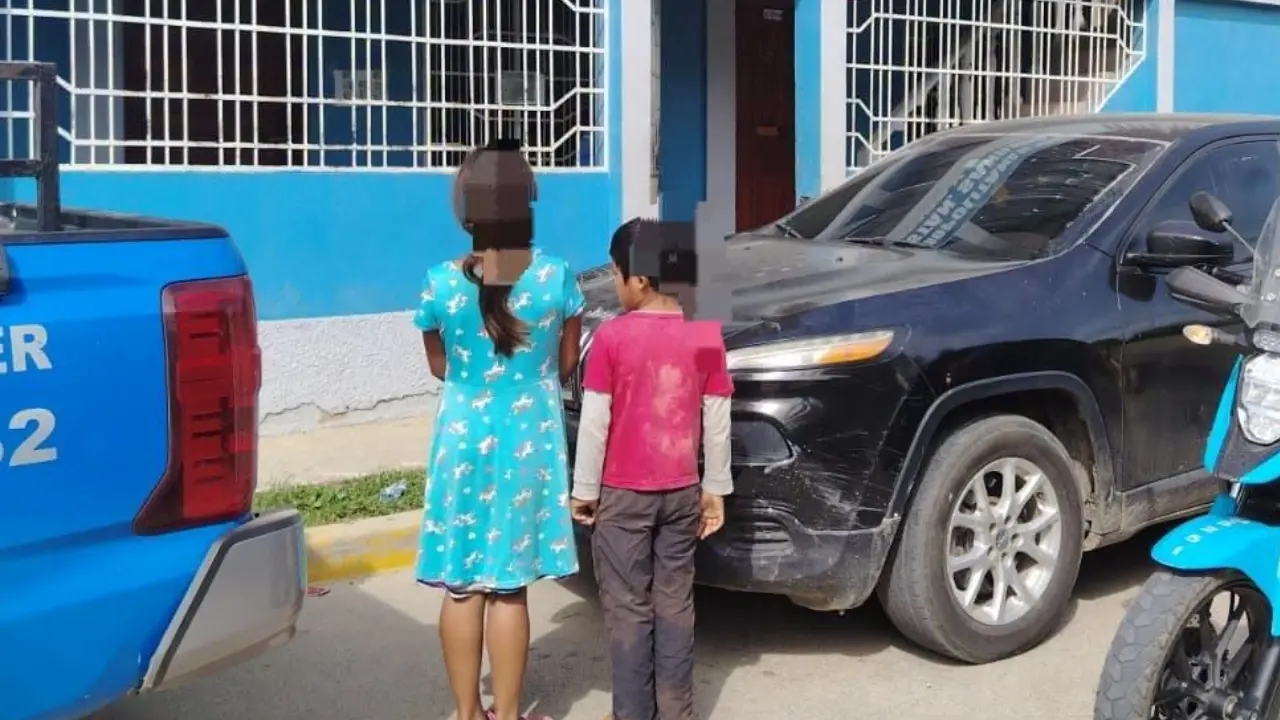 Hermanitos fueron abandonados por su madre en Santa Bárbara Imagen de Hermanitos fueron abandonados por su madre en Santa Bárbara